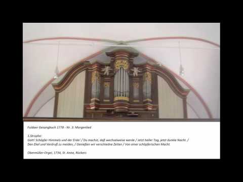 Fuldaer Gesangbuch 1778 (Nr. 3) - Gott, Schöpfer Himmels und der Erde