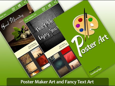 Post Maker - Fancy Text Art Video