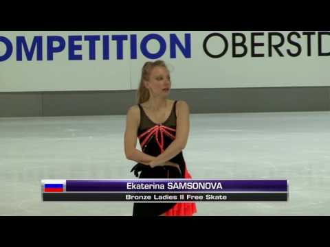 Ekaterina Samsonova- Bronze Ladies II  Free Skating - 2016 Oberstdorf