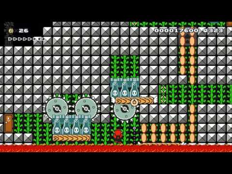 obstacle course :vines edition 8 by kataklysm - SUPER MARIO MAKER - NO COMMENTARY 1AW