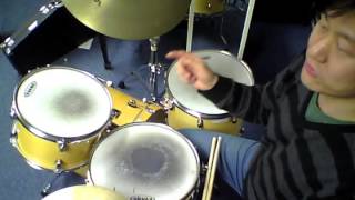 재즈 드럼 입문 1 Jazz Drum Trainer Introductory Lesson 1