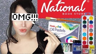 TIGAS NG MUKHA!! FULL FACE NATIONAL BOOKSTORE!!!