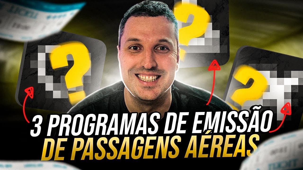 Top 3 programas de emissão de passagem com MILHAS