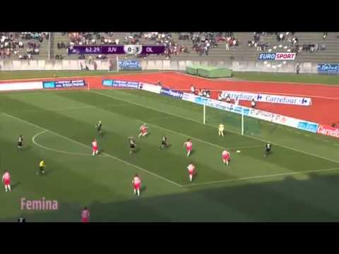 Megan Rapinoe goal and assist - Juvisy vs Olympique Lyonnais