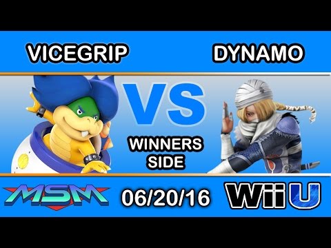 MSM 55 - Vicegrip (Ludwig) Vs. A2 | Dynamo (Sheik) Winners Side - Smash Wii U