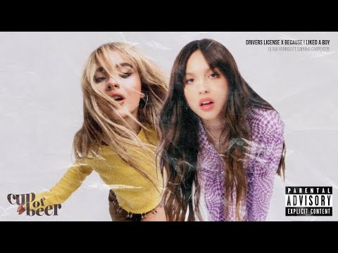 drivers license x because i liked a boy - olivia rodrigo & sabrina carpenter (mashup)