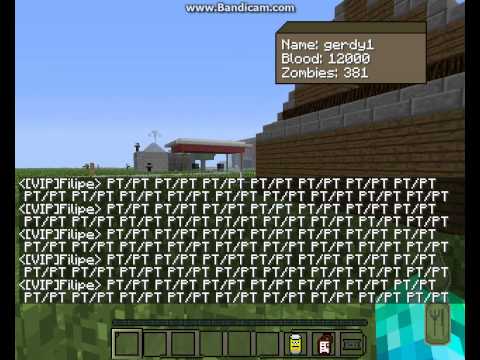 Lets play Minecraft DAYZ part1  ja wir machen einen abstecher auf einen DayZ server