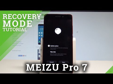 How to Enter Recovery Mode on MEIZU Pro 7 - Flyme Recovery System |HardReset.Info