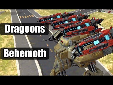 Gameplay Feat. Dragoons Behemoth | War Robots [WR]