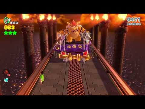 Super Mario 3D World (Switch) 1-Castle Speedrun - Time: 52 (Former WR)