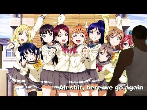 fourth syllable of every Love Live song