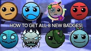 How to get all 8 new badges in find the geometry dash difficulties (308)