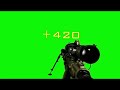 Sniper COD Green Screen Free Crop