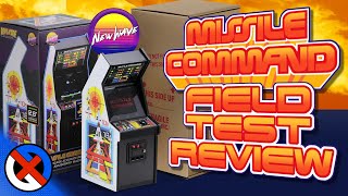 Missile Command Field Test Review - RepliCade X from New Wave Toys -1980 Atari Arcade Classic
