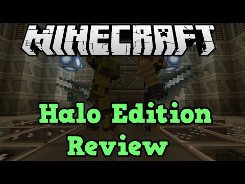 Minecraft Xbox: Halo Texture Pack Mashup Pack Review