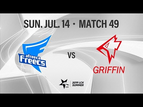 AF vs GRF | Match49 H/L 07.14 | 2019 LCK Summer