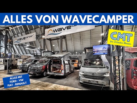 Wavecamper - CMT 2026 Stuttgart - Fiat - Ford - VW   Renault   Urban Vehicles und Kastenwagen