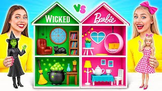 Wir Bauen Ein Erstaunliches Puppenhaus | Barbie VS Wicked Challenge von Multi DO Girls