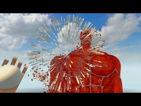 Shards Summoner vs Colossal Titan in TEARDOWN