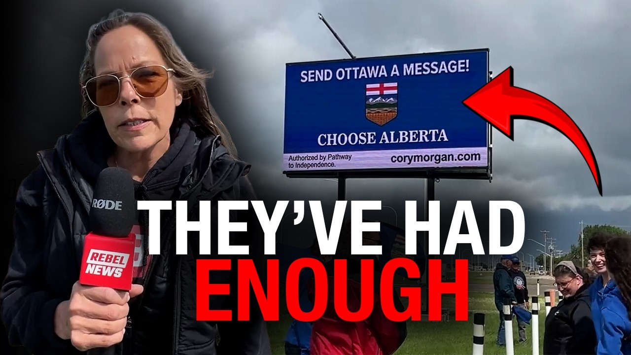 More than 100 Albertans convoy to Taber for Cory Morgan