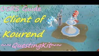 Client of Kourend OSRS quest guide