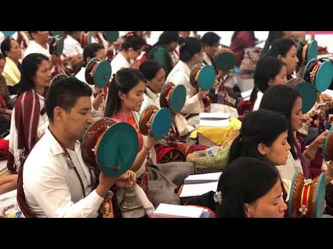 H.H Dungsey Garab Rinpoche | Full Medium Length Krodikali Chod Practice NYC, 2019. Part 1/2