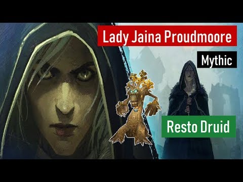 Mythic Lady Jaina Proudmoore, Resto Druid PoV
