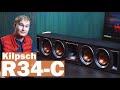 Акустическая система Klipsch R-34C Black