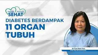 Waspada! Ternyata Penyakit Diabetes Punya Dampak pada 11 Organ di Tubuh