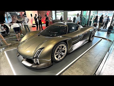 Thumbnail for Porsche Mission X future full electric super hyper concept sport car walkaround K1085 by Porsche Mission X
