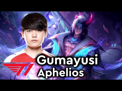 Gumayusi picks Aphelios