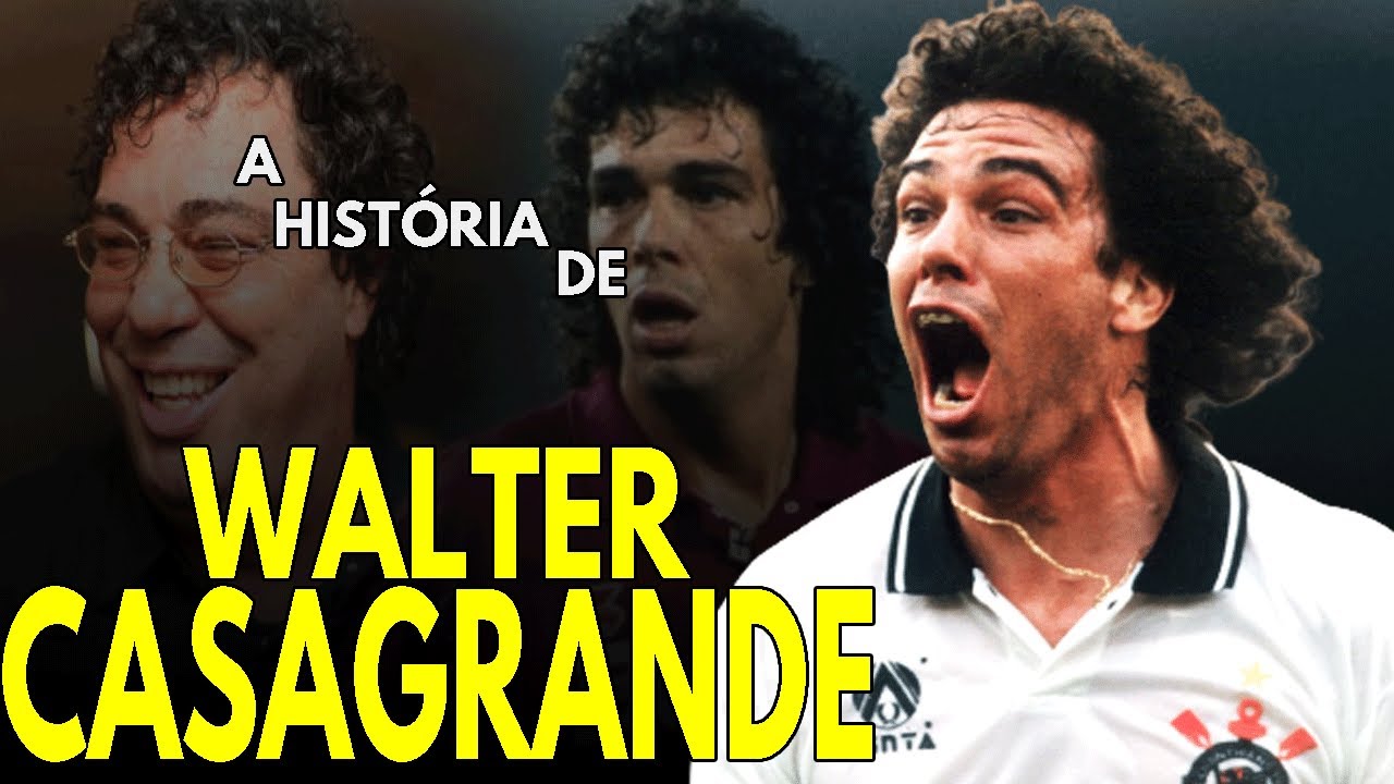 A HISTÓRIA DE WALTER CASAGRANDE - O INÍCIO PROMISSOR E A LUTA CONTRA A DEPENDÊNCIA QUÍMICA!