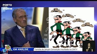 Família de Sérgio Conceição insultada na CMTV