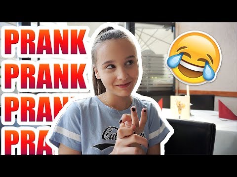 PRANK an meine Schwester ! - Celina