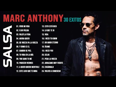 Marc Anthony - 30 Mejores Canciones I Marc Anthony Mix Salsa Romanticos 2022????