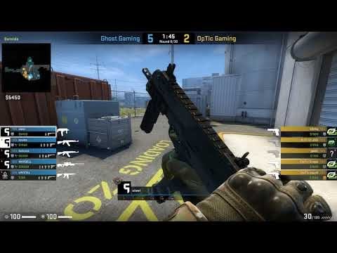 Let's Play - CS:GO, OpTic vs Ghost, Map 1 - Nuke (24th of August 2018), ZOTAC Cup Masters 2018 Gr...