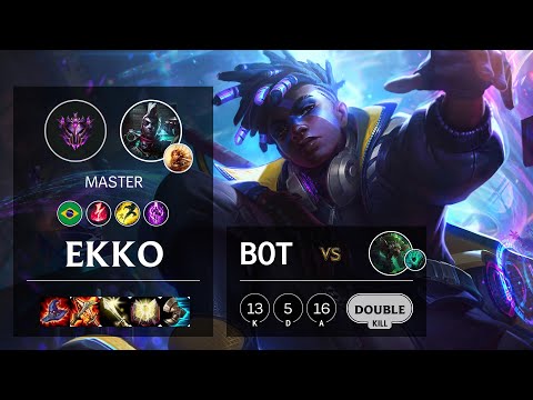 Ekko Bot vs Twitch - BR Master Patch 10.14