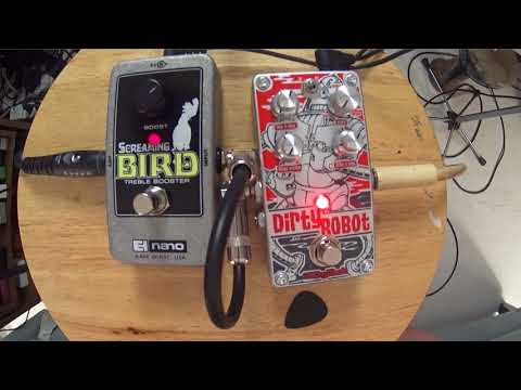 EH's Screaming Bird and Digitech's Dirty Robot demo