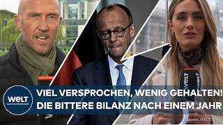 Video: GEBURTSTAG DER REGIERUNG: Bittere Bilanz nach einem Jahr Schwarz--Rot unter Merz und Klingbeil