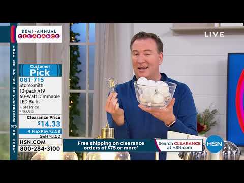 HSN | Home Clearance 12.22.2019 - 10 AM