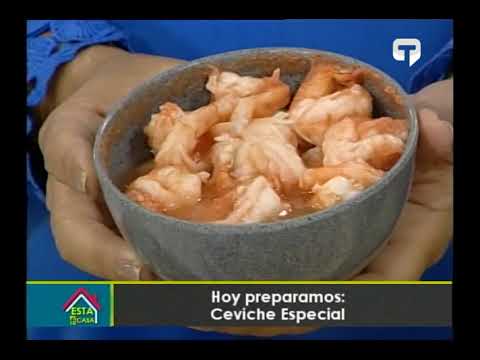 Hoy preparamos Ceviche Especial