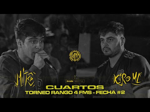 MITO v KIRO MC [Cuartos] FECHA #2 | BAMM Freestyle | Rango 4 | Ascenso a FMS