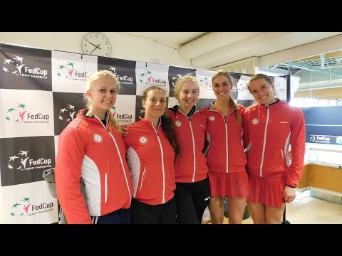 5 Cool Days in Helsinki, Finland - Day 2 - Interview med FedCup holdet