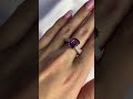 Серебряное кольцо с александритом 4.303ct