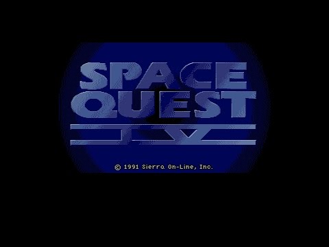 Space Quest IV: Roger Wilco and the Time Rippers (Amiga 50Hz) - Intro