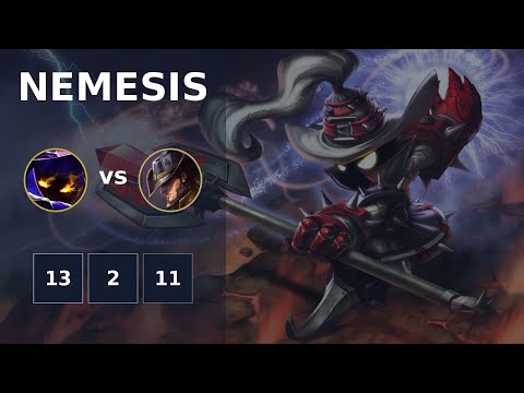[ Nemesis ] Veigar MID vs Twisted Fate 13/2/11 | KR MASTER | LOL Season 2022