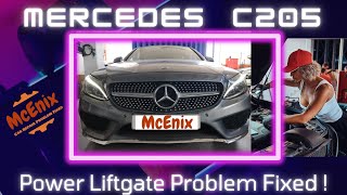 Mercedes power liftgate problem fixed