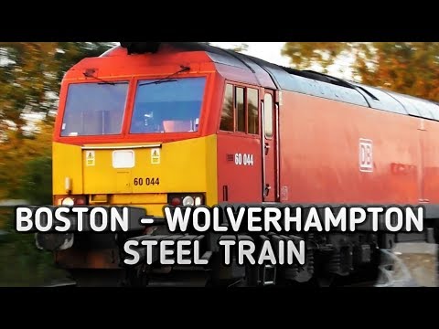 60044 - Boston to Wolverhampton Steel Train - 05/07/19
