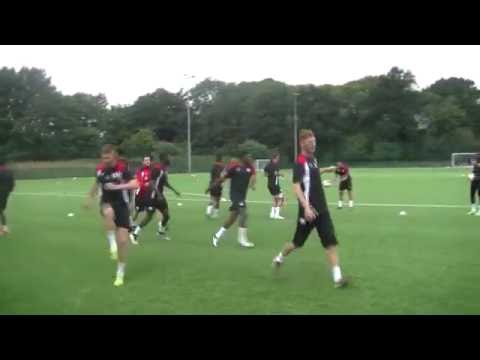 Reds back in pre-season training