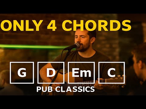 20 Popular Songs with Just 4 Chords (G, D, Em, C)